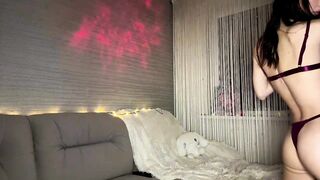 KatiLamer skinny brunette cam model