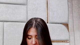 SofiCarvalo spreads legs wide