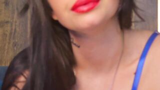 BeatriceHill hot as hell webcam model in blue lingerie